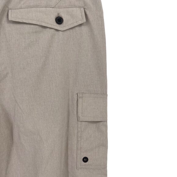 First Waves Boys Rip Stop Cargo Shorts Size 18 Khaki - Picture 3 of 6